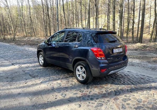 Chevrolet Trax cena 56900 przebieg: 39700, rok produkcji 2018 z Rejowiec Fabryczny małe 301